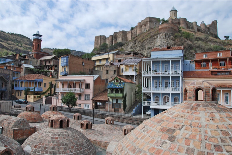 شهر قدیمی تفلیس نماد معماری کلاسیک گرجستان